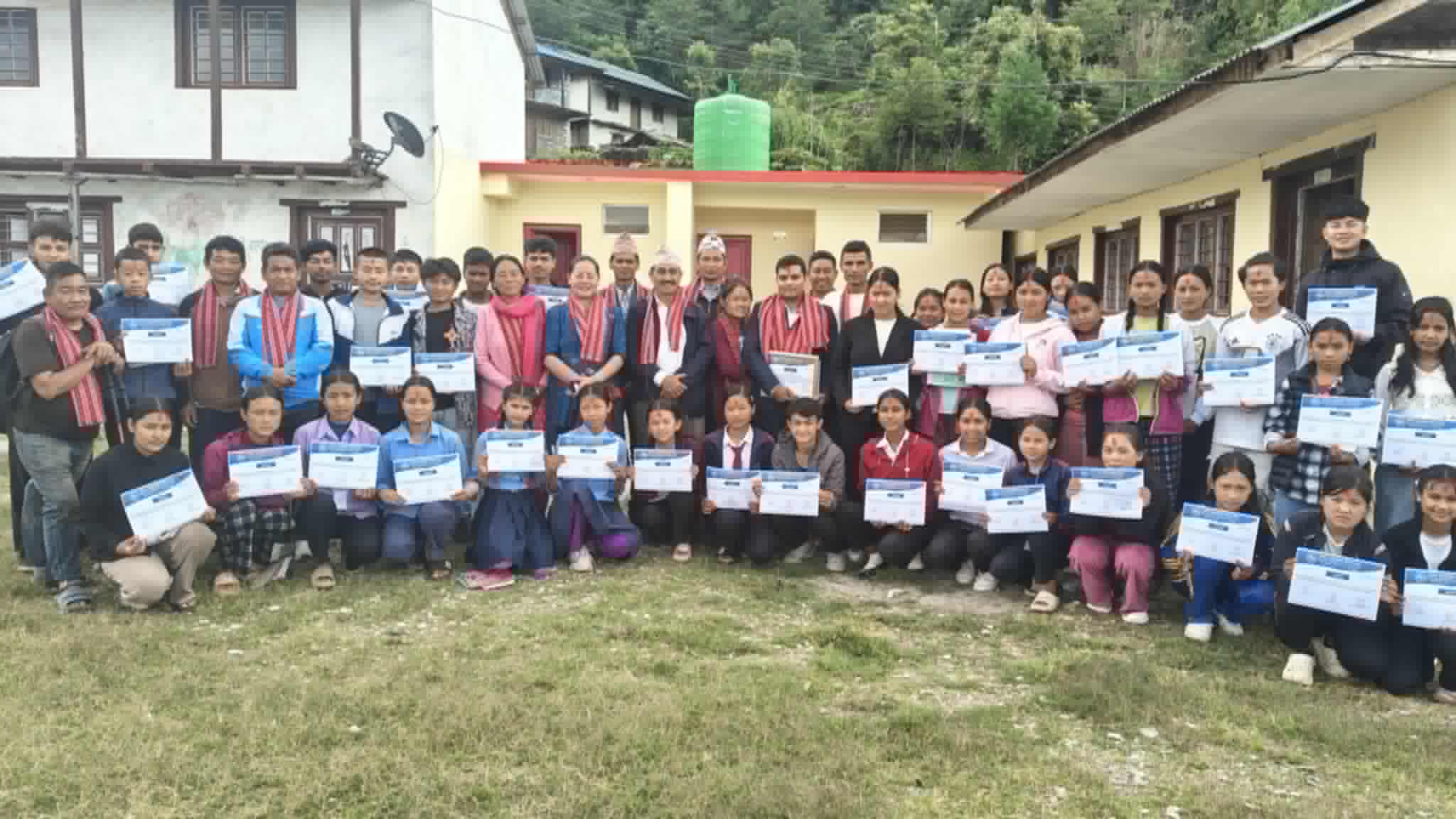 थुलुङ दुधकोशी गाउँपालिका-५ द्धारा आयोजित तीन दिने उद्घोषण तालिम सम्पन्न