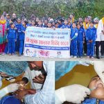 नेचासल्यानमा आयोजित स्वास्थ्य शिविरको चौथो दिन १ सय बढीलाई सेवा