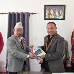 रामप्रसादराई गाउँपालिका नेतृत्वको शैक्षिक अध्ययन टोली थुलुङ दुधकोशीमा अवलोकन भ्रमण
